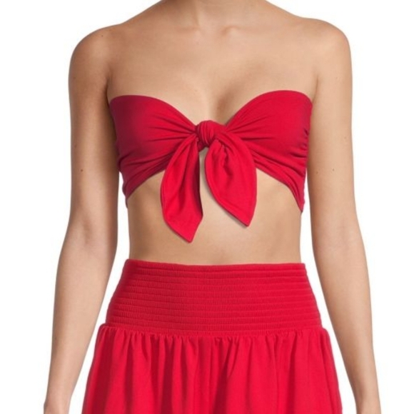 New Susana Monaco 50's Crop Top Size M - Picture 1 of 8